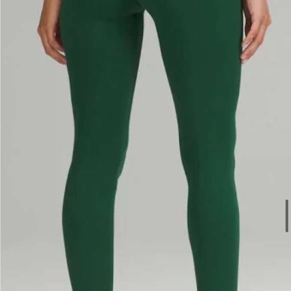 Lululemon align size 0 28 inch winter green - Picture 2 of 7